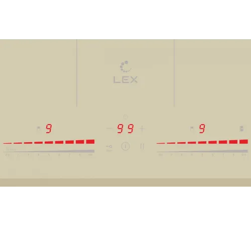 Индукционная варочная поверхность Lex EVI 641C IV слоновая кость Индукционная варочная поверхность Lex EVI 641C IV слоновая кость