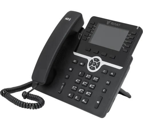Телефон IP Флат Flat-Phone-B10/RU    черный