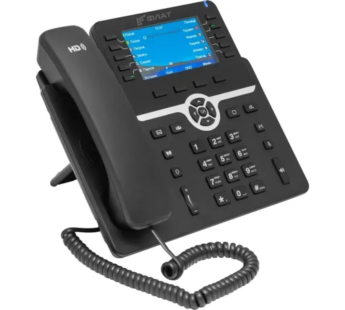 Телефон IP Флат Flat-Phone-B10/RU    черный