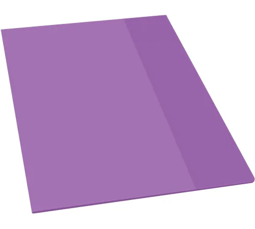 Обложка Silwerhof 2026956 Цветные для тетради (набор 10шт) ПВХ 130мкм матовая прозр. 210x350мм