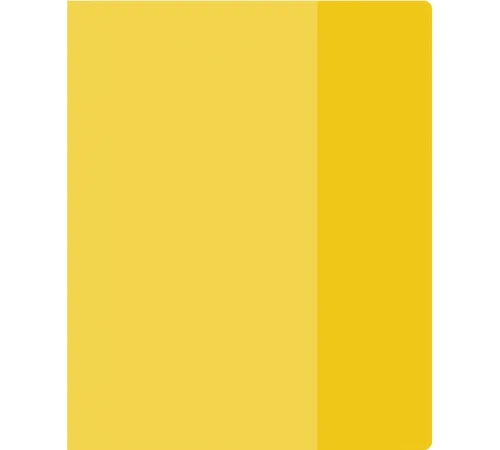 Обложка Silwerhof 2026956 Цветные для тетради (набор 10шт) ПВХ 130мкм матовая прозр. 210x350мм