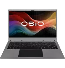 Ноутбук Osio BaseLine B150i-004s N-series N100 8Gb SSD256Gb Intel UHD Graphics 15.6" IPS FHD (1920x1080) Windows 11 Home silver WiFi BT Cam 5000mAh