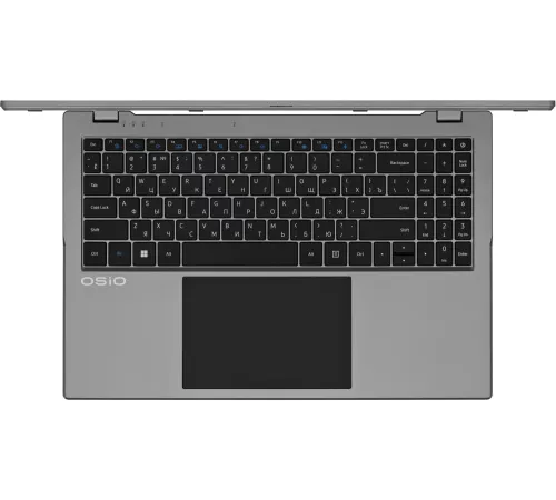 Ноутбук Osio BaseLine B150i-004s N-series N100 8Gb SSD256Gb Intel UHD Graphics 15.6" IPS FHD (1920x1080) Windows 11 Home silver WiFi BT Cam 5000mAh