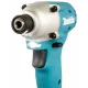 Дрель-шуруповерт Makita TD112DMZ 12Вт аккум. патрон:шестигр.1/4"