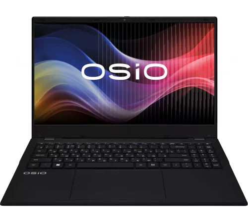 Ноутбук Osio BaseLine B150i-006b N-series N100 8Gb SSD512Gb Intel UHD Graphics 15.6" IPS FHD (1920x1080) Windows 11 Home black WiFi BT Cam 5000mAh