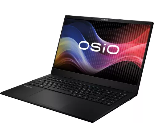 Ноутбук Osio BaseLine B150i-006b N-series N100 8Gb SSD512Gb Intel UHD Graphics 15.6" IPS FHD (1920x1080) Windows 11 Home black WiFi BT Cam 5000mAh