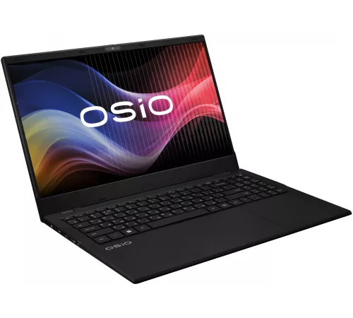Ноутбук Osio BaseLine B150i-006b N-series N100 8Gb SSD512Gb Intel UHD Graphics 15.6" IPS FHD (1920x1080) Windows 11 Home black WiFi BT Cam 5000mAh