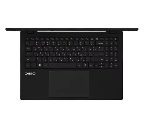 Ноутбук Osio BaseLine B150i-006b N-series N100 8Gb SSD512Gb Intel UHD Graphics 15.6" IPS FHD (1920x1080) Windows 11 Home black WiFi BT Cam 5000mAh