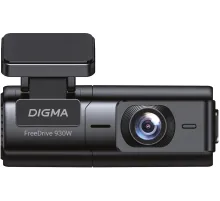 Видеорегистратор Digma FreeDrive 930W черный 4Mpix 1440x2560 2160p 140гр. Allwinner