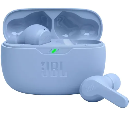JBL Wave Beam TWS синий Наушники беспроводные (TWS, IP54/IPX2, 8 мм, 500 мAч, JBLWBEAMBLU)