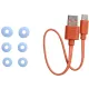 JBL Wave Beam TWS синий Наушники беспроводные (TWS, IP54/IPX2, 8 мм, 500 мAч, JBLWBEAMBLU)