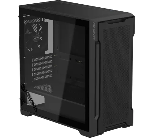 Корпус Gigabyte C102B GB-C102G черный без БП ATX 5x120mm 4x140mm 2xUSB3.0 audio bott PSU