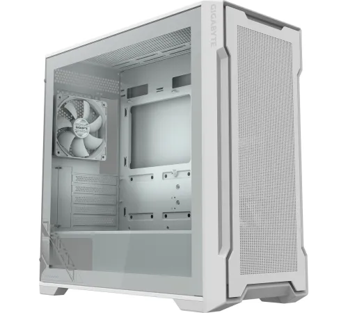 Корпус Gigabyte C102W GB-C102GI белый без БП ATX 5x120mm 4x140mm 2xUSB3.0 audio bott PSU