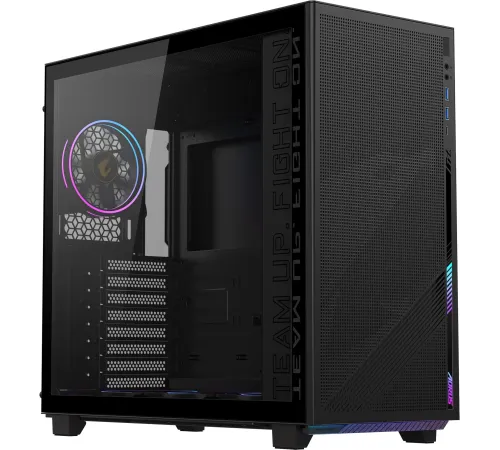 Корпус Gigabyte GB-AC400G черный без БП ATX 2xUSB3.0 1xUSB3.1 audio bott PSU