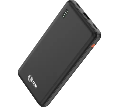 Мобильный аккумулятор Cactus CS-PBFSAA-10000 10000mAh 4.5A USB-A/2xUSB-C черный