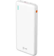 Мобильный аккумулятор Cactus CS-PBFSBA-10000 10000mAh 4.5A USB-A/2xUSB-C белый
