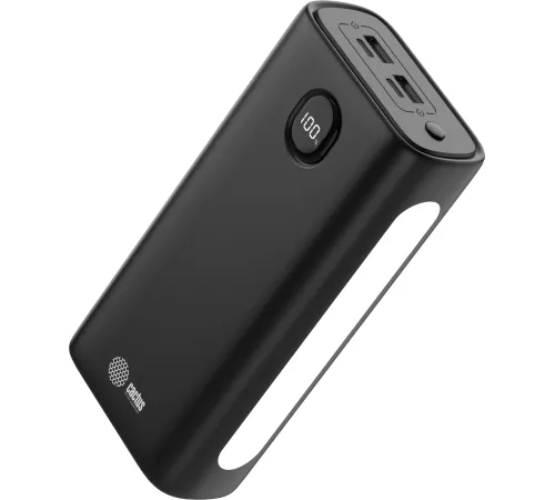 Мобильный аккумулятор Cactus CS-PBFSJA-30000 30000mAh 4.5A 2xUSB-A/USB-C черный