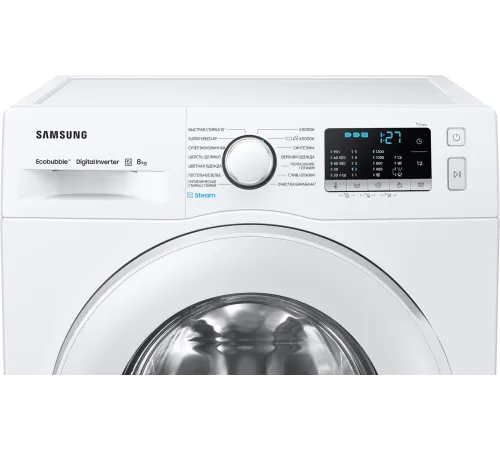 Стиральная машина Samsung WW80AGAS21TELP класс: A загр.фронтальная макс.:8кг белый инвертер Стиральная машина Samsung WW80AGAS21TELP класс: A загр.фронтальная макс.:8кг белый инвертер