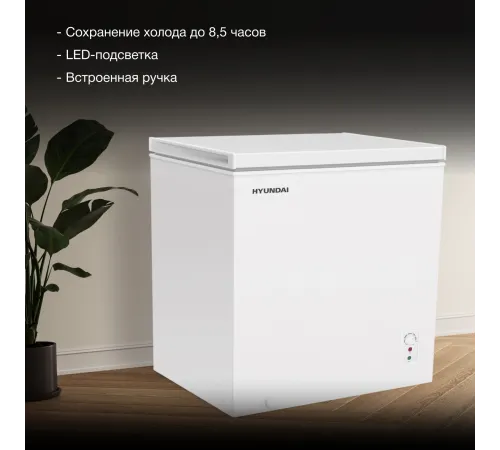 Морозильный ларь Hyundai CH20081 белый