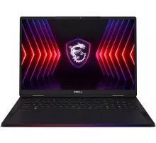 Ноутбук MSI Raider A18 HX A7VIG-026RU Ryzen 9 7945HX3D 32Gb SSD2Tb NVIDIA GeForce RTX4090 16Gb 18" IPS QHD+ (2560x1600) Windows 11 black WiFi BT Cam (9S7-182K32-026)