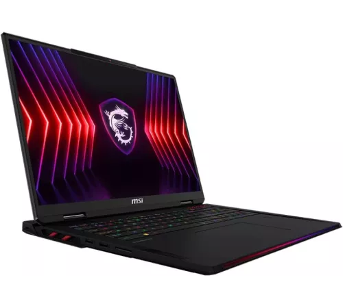 Ноутбук MSI Raider A18 HX A7VIG-026RU Ryzen 9 7945HX3D 32Gb SSD2Tb NVIDIA GeForce RTX4090 16Gb 18" IPS QHD+ (2560x1600) Windows 11 black WiFi BT Cam (9S7-182K32-026)