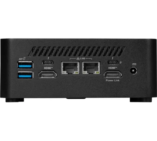 Неттоп MSI Cubi NUC 1M-052BRU Core 5 120U (1.4) HDG630 noOS GbitEth WiFi BT 120W черный (936-B0B111-080)
