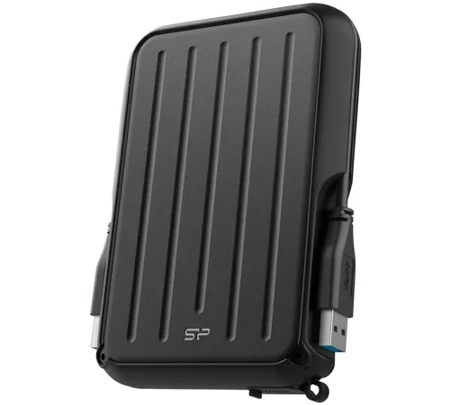 Silicon Power Portable HDD 2TB Armor A66 USB 3.2, синий, черный Silicon Power Portable HDD 2TB Armor A66 USB 3.2, синий, черный
