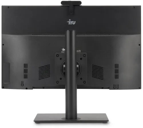 Моноблок IRU Tactio 23IH6P 23.8" Full HD i3 12100 (3.3) 16Gb SSD256Gb UHDG 730 FreeDOS WiFi BT Spk 120W Cam черный 1920x1080 (RUS)