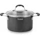 Кастрюля Rondell Stern RDS-010 3.9л. d=20см (с крышкой) серый