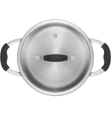 Кастрюля Rondell Stern RDS-010 3.9л. d=20см (с крышкой) серый