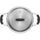 Кастрюля Rondell Stern RDS-019 4.7л. d=24см (с крышкой) серый