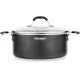 Кастрюля Rondell Stern RDS-019 4.7л. d=24см (с крышкой) серый
