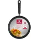Сковорода блинная Rondell Pancake frypan RDA-274 круглая 22см покрытие: TriTitan ручка несъемная (без крышки) черный