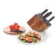 Набор ножей кухон. Rondell RD-482 компл.:6предм. с подставкой черный подар.коробка