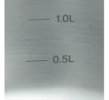 Кастрюля Rondell Etery RDS-1600 5.1л. d=24см (с крышкой) стальной