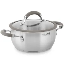 Кастрюля Rondell Balance RDS-753 2л. d=18см (с крышкой) стальной