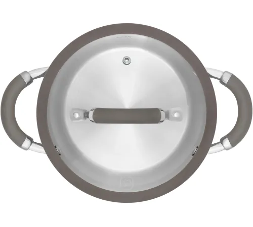 Кастрюля Rondell Balance RDS-753 2л. d=18см (с крышкой) стальной Кастрюля Rondell Balance RDS-753 2л. d=18см (с крышкой) стальной