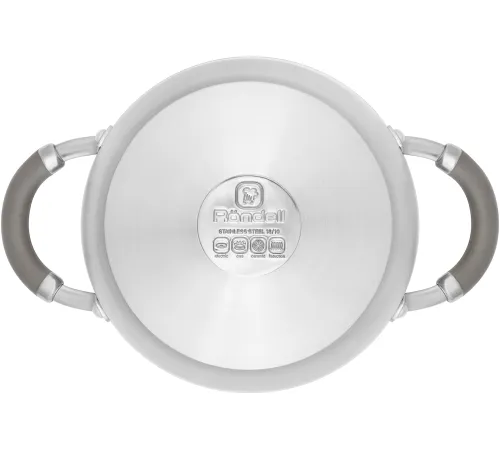 Кастрюля Rondell Balance RDS-753 2л. d=18см (с крышкой) стальной Кастрюля Rondell Balance RDS-753 2л. d=18см (с крышкой) стальной