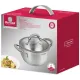 Кастрюля Rondell Balance RDS-755 5л. d=24см (с крышкой) стальной