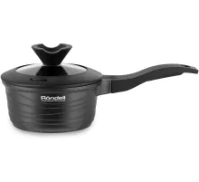 Ковш Rondell Walzer RDA-764 1.3л. d=16см (с крышкой) черный