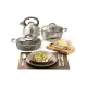 Кастрюля Rondell Balance RDS-753 2л. d=18см (с крышкой) стальной