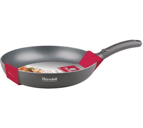 Сковорода Rondell Drive RDA-885 круглая 26см покрытие: Xylan Plus ручка несъемная (без крышки) серый