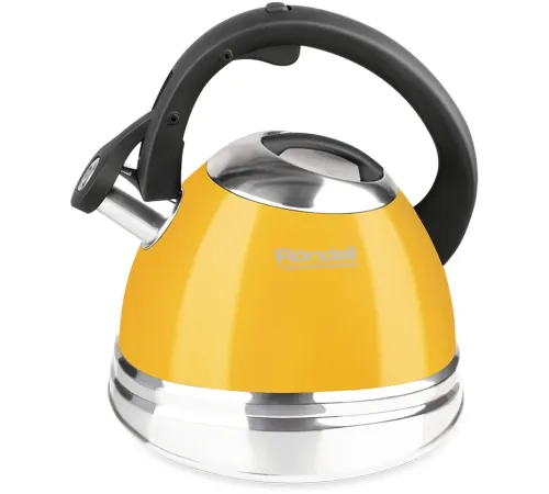 Чайник металлический Rondell Sole RDS-908 3л. желтый Чайник металлический Rondell Sole RDS-908 3л. желтый
