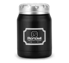 Термос для напитков/еды Rondell Picnic RDS-942 0.5л. черный картонная коробка