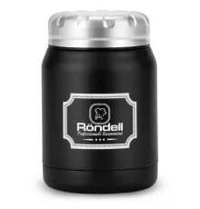 Термос для напитков/еды Rondell Picnic RDS-942 0.5л. черный картонная коробка