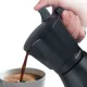 Кофеварка гейзерная Rondell Kafferro RDA-994, 0.45л, алюминий, черный