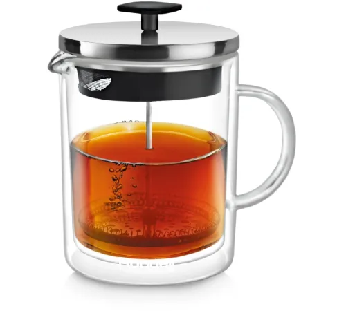 Френч-пресс Rondell Dual RDS-1063 0.8л стальной Френч-пресс Rondell Dual RDS-1063 0.8л стальной