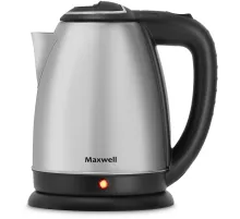 Чайник электрический Maxwell MW-1081 1.8л. 1850Вт сталь корпус: металл/пластик