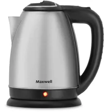 Чайник электрический Maxwell MW-1081 1.8л. 1850Вт сталь корпус: металл/пластик