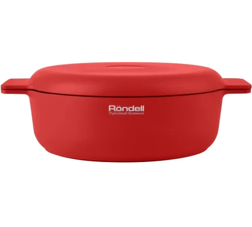 Сотейник Rondell Red Edition RDA-1119 d=24см (с крышкой) красный Сотейник Rondell Red Edition RDA-1119 d=24см (с крышкой) красный